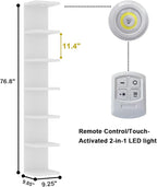 LitaEther Versatile 7 Tier Wall Shelf Unit, Display Floating Shelf - Image 3