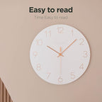 mooas Flatwood Wall Clock - Image 6