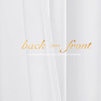 NICETOWN Insulated White Velvet Curtains - Image 4