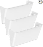 Gawerk Clear Acrylic Single Pocket, Plastic Hanging Wall Mount File Holder by Gawerk