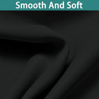 Yakamok 100% Blackout Sliding Door Curtains, Thermal Insulated Grommet Full - Image 7