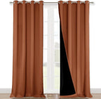NICETOWN Full Shading Curtains 90 inches Long 2 Panels Set by NICETOWN
