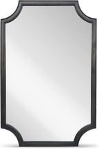 WallBeyond 24" x 36" Full Scalloped Corners Arch Rectangle Wall Mirror - Image 3