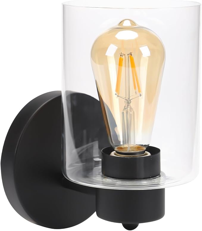 Kalium Wall Sconces, Matte Black Vanity Light Fixtures, Indoor Wall Lights - Image 8