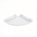 Corner Floating Shelf, 3.0mm Aluminum Alloy Corner Shelves Wall Mounted by YUjieSTC