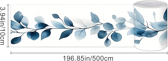 HOMETITUTE Wallpaper Border Peel and Stick Self Adhesive Decorative Wall Trim - Image 3