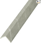 OUZUGIE 8-Pack 57 Inches, WPC Slat Wall Panel Trim, Corner Guard by OUZUGIE