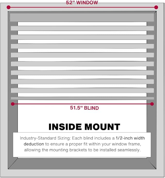 LOTUS & WINDOWARE Cordless Mini Blind, Window Blinds - Image 7