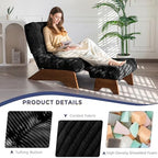 MAXYOYO Accent Chair with Ottoman, Lounge Chair with Adjustable Backrest - Image 5