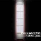 LEMOMO Pink Thermal Blackout Curtains/42 x 72 Inch/Set of 2 Panels Room - Image 3