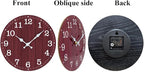 Wall Clock, Modern Wall Clocks Battery Operated, Silent Non Ticking Clock - Image 4