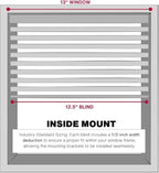 LOTUS & WINDOWARE Cordless Mini Blind, Window Blinds - Image 4