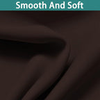 Yakamok Blackout Curtains 63 Inches Long, 2 Thick Layers Grommet Top Thermal - Image 7