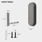 6PCS Foldable Wall Hooks, Zinc Alloy Flip Down Hooks, Retractable Wall Hooks - Image 7