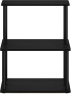Furinno Turn-N-Tube 3-Tier Toolless Kitchen Storage Shelf, Americano/Black - Image 4