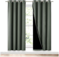 NICETOWN 100% Blackout Window Curtain Panels, Full Light Blocking Drapes by NICETOWN