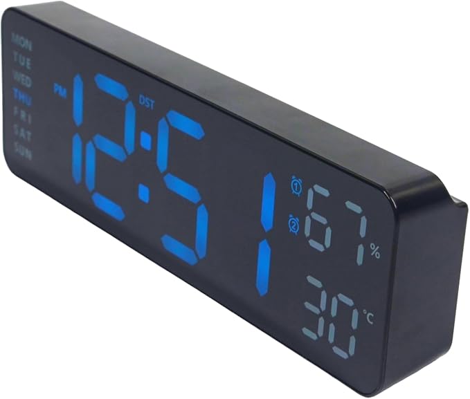 OceeK Digital Wall Clock, Display Big Number Digital Clock, Color Modern - Image 6