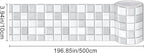 HOMETITUTE Wallpaper Border Peel and Stick Decorative Wall Trim Self Adhesive - Image 3