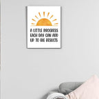 Inspirational Office Wall Art Decor, Motivational Add Up to Big Results - Image 7