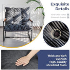 MAXYOYO Modern Accent Chair, Comfy Living Room Chair with Metal Frame - Image 5