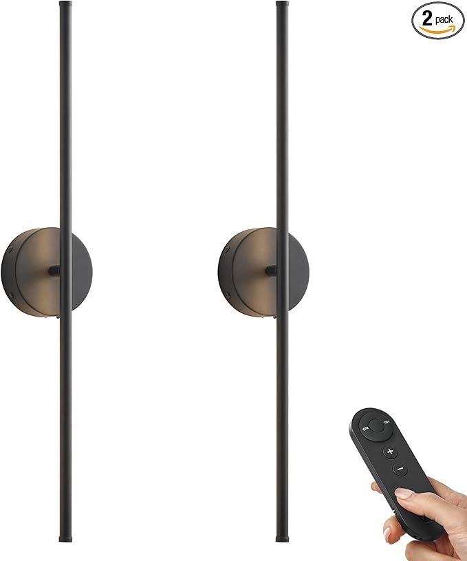 KARTOOSH Battery Operated Wall Sconces by KARTOOSH