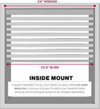 LOTUS & WINDOWARE Cordless Mini Blind, Window Blinds - Image 4