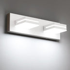 SineRise LED Modern Bathroom Vanity Light Fixtures, Matte White Modern Acrylic by SINERISELIGHTING