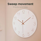 mooas Flatwood Wall Clock - Image 2