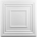 Art3d 48 Pack PVC Ceiling Tiles 24x24 Inches Waterproof Drop Ceiling Tiles/Wall by Art3d