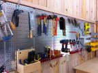 Wall Control 30-P-3232GV Galvanized Steel Pegboard Pack - Image 7