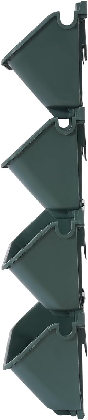 24 Pack Vertical Garden Planter, 13 inch Wall Mounted Planter - Image 8