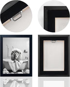 Framed Black and White Lion Wall Art Bathroom Pictures Wall Decor Funny - Image 4