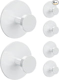 bussdis White Adhesive Wall Hook by BUSSDIS