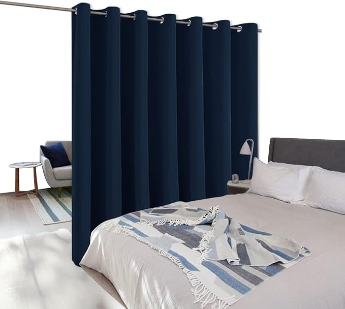 NICETOWN Privacy Room Divider Curtain Screen Partitions, Closet Door Curtain - Image 2