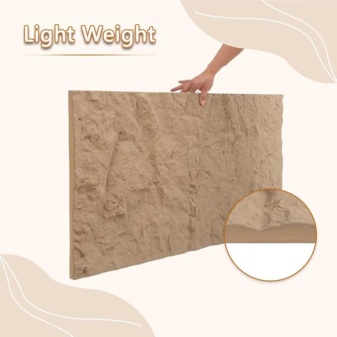 Stone 3D Wall Panels, 23.6"*47.2" Wall Paneling - Image 4