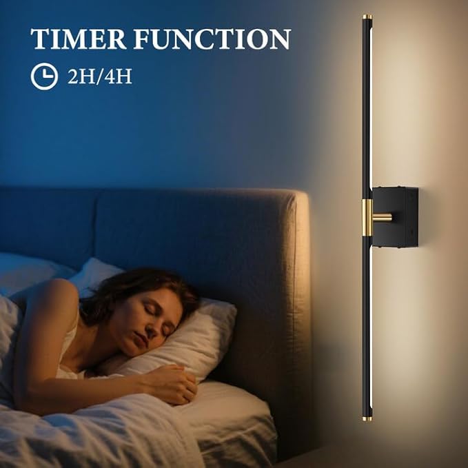 SAIMAND Wireless Sconces Set of 2 Battery Operated, 8000mAh USB Rechargeable - Image 5