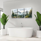 MHARTK66 3 Piece Framed Canvas Art Prints Wall Art - Image 6