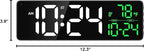 Large LED Digital Wall Clock - Image 10