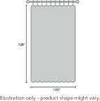 NICETOWN Burnt Orange Sliding Glass Door Curtain - Image 7