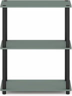 Furinno Turn-N-Tube Storage Shelves, 3-Tier Book Shelf, Corner Shelf, Toolless - Image 6