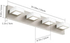 Ralbay Brushed Nickel Vanity Light - Image 3