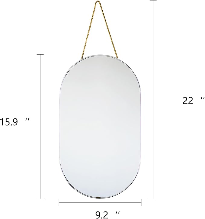 Oval Mirror, Oval Wall Mirror - Image 4
