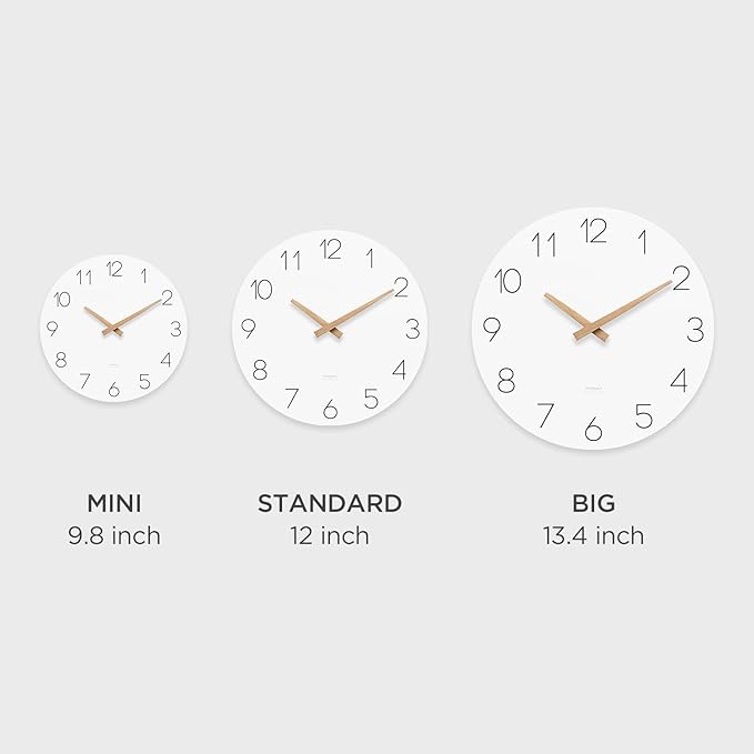 mooas Flatwood Wall Clock - Image 2