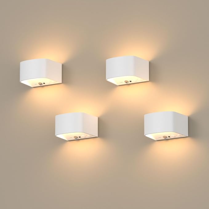 FULEN 4 Pack Motion Sensor Wall Lamp - Image 8
