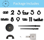 Large Modern Art Deco Wall Clock Silent Acrylic Unique Decorative Wall Clocks - Image 6