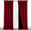 NICETOWN Full Shading Curtains 90 inches Long 2 Panels Set by NICETOWN