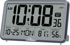 WallarGe Auto Set Digital Wall Clock Battery Operated, Desk Clocks by WallarGe