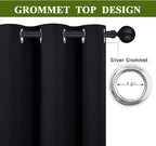 NICETOWN Room Separating Divider Curtain Screen Partition, Function Thermal - Image 2