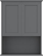 VANIRROR Grey Cabinet Wall Mounted - Image 5