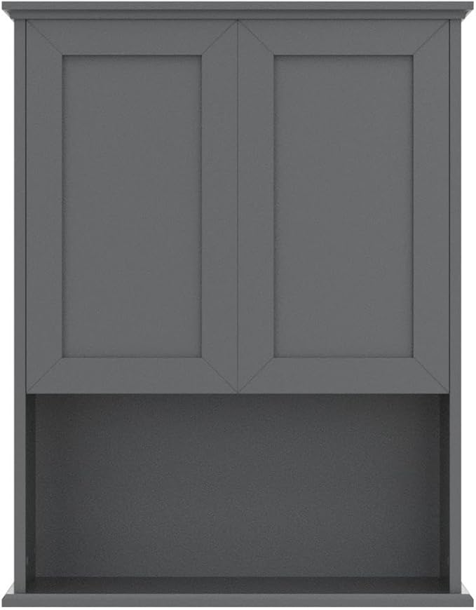 VANIRROR Grey Cabinet Wall Mounted - Image 5